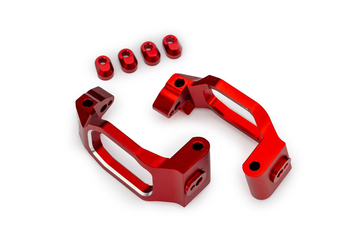 Traxxas Aluminum Caster Blocks / C-Hubs for Maxx & Maxx Slash – Blue / Gray / Green / Orange / Red