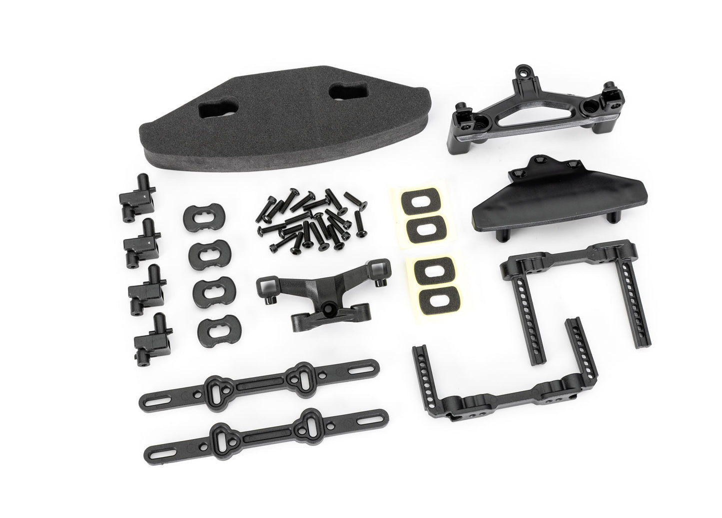 10518 Front and Rear Body Mounts w/ Posts & Hardware |The RC Shop at Dr Dans