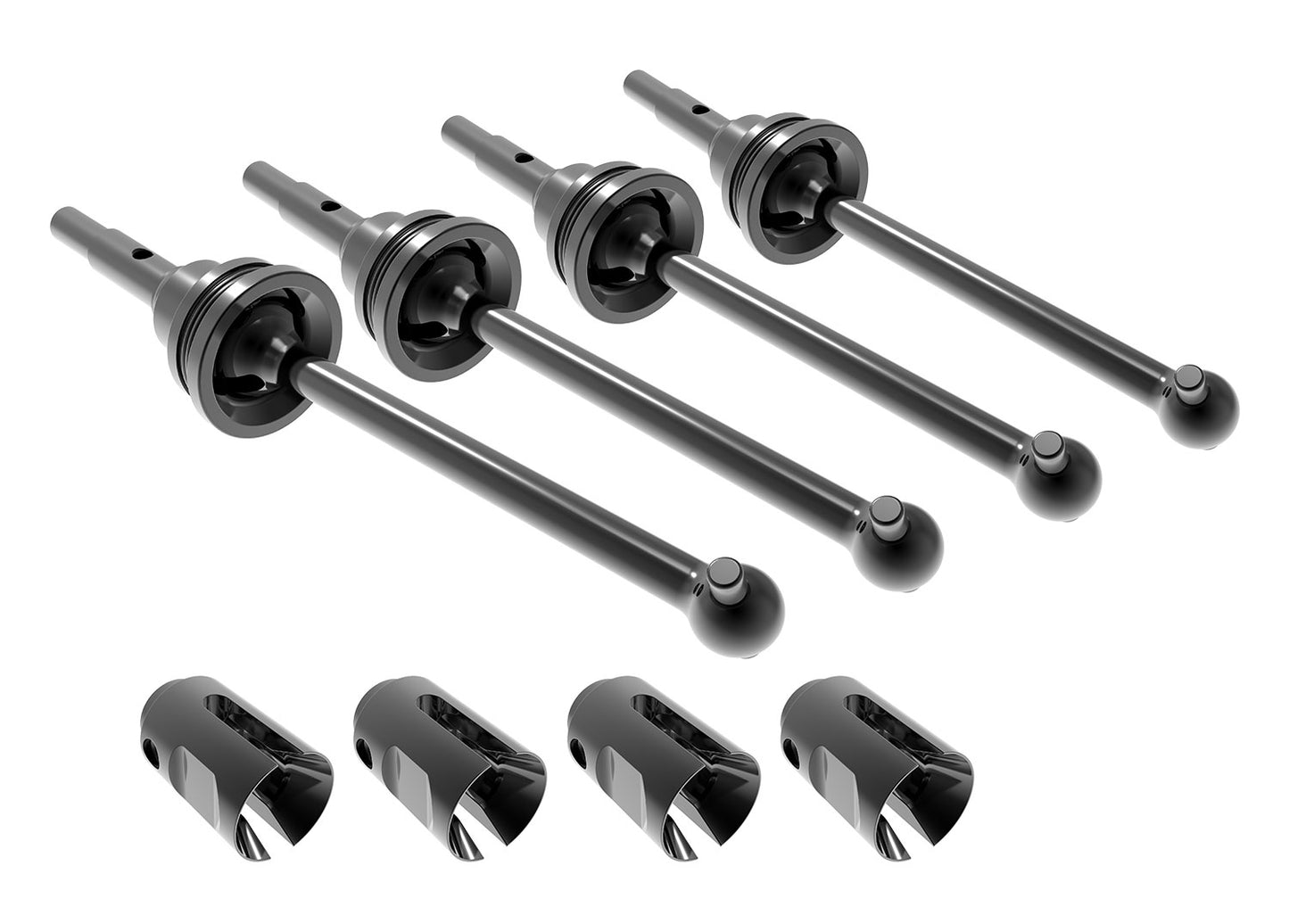 10750X DSHAFT STEEL CV FRONT