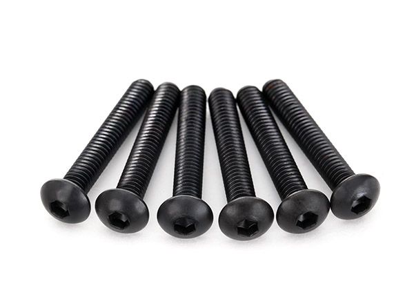 2596 Button-Head Machine Screws 4x25 mm (6) | The RC Shop at Dr Dans