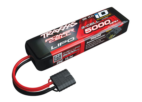 Traxxas Power Cell 3S 11.1V 5000mAh 25C LiPo Battery with iD – 2872X