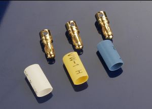3342 Male 3.5 mm Bullet Connectors (3) | The RC Shop at Dr Dans