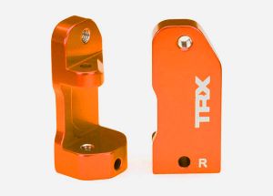 3632T Orange Aluminum Caster Blocks (L&R) | The RC Shop at Dr Dans