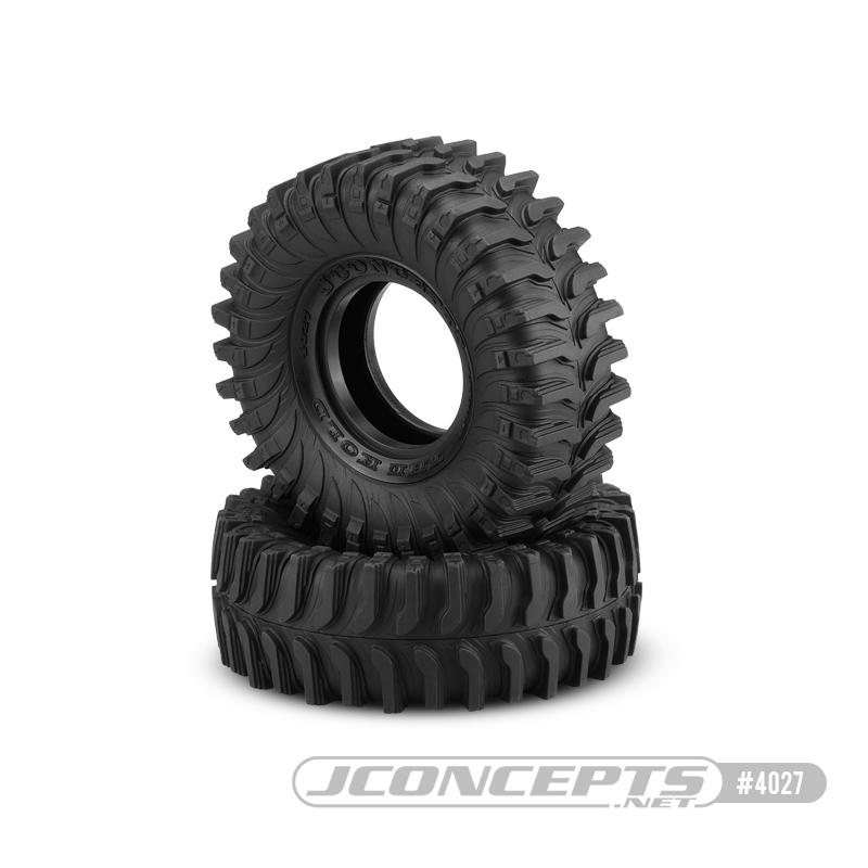 JConcepts The Hold 1.9" RC Crawler Tires – 4.19" OD, Green Super Soft Compound (2pcs)