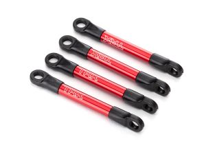 7018X Push rods, aluminum (red-anodiz