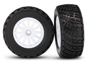 7473 Tires & wheels, assembled, glued (White wheels, BFGoodrich