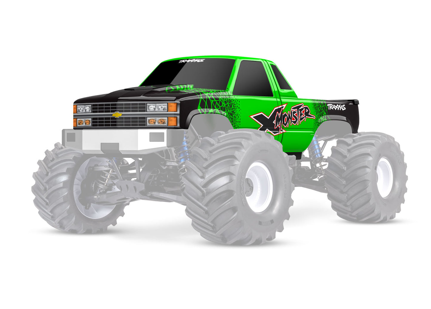 77036-4 X-Maxx MT Chassis ONLY (MUST ADD BODY CHOICE SEPARATE)