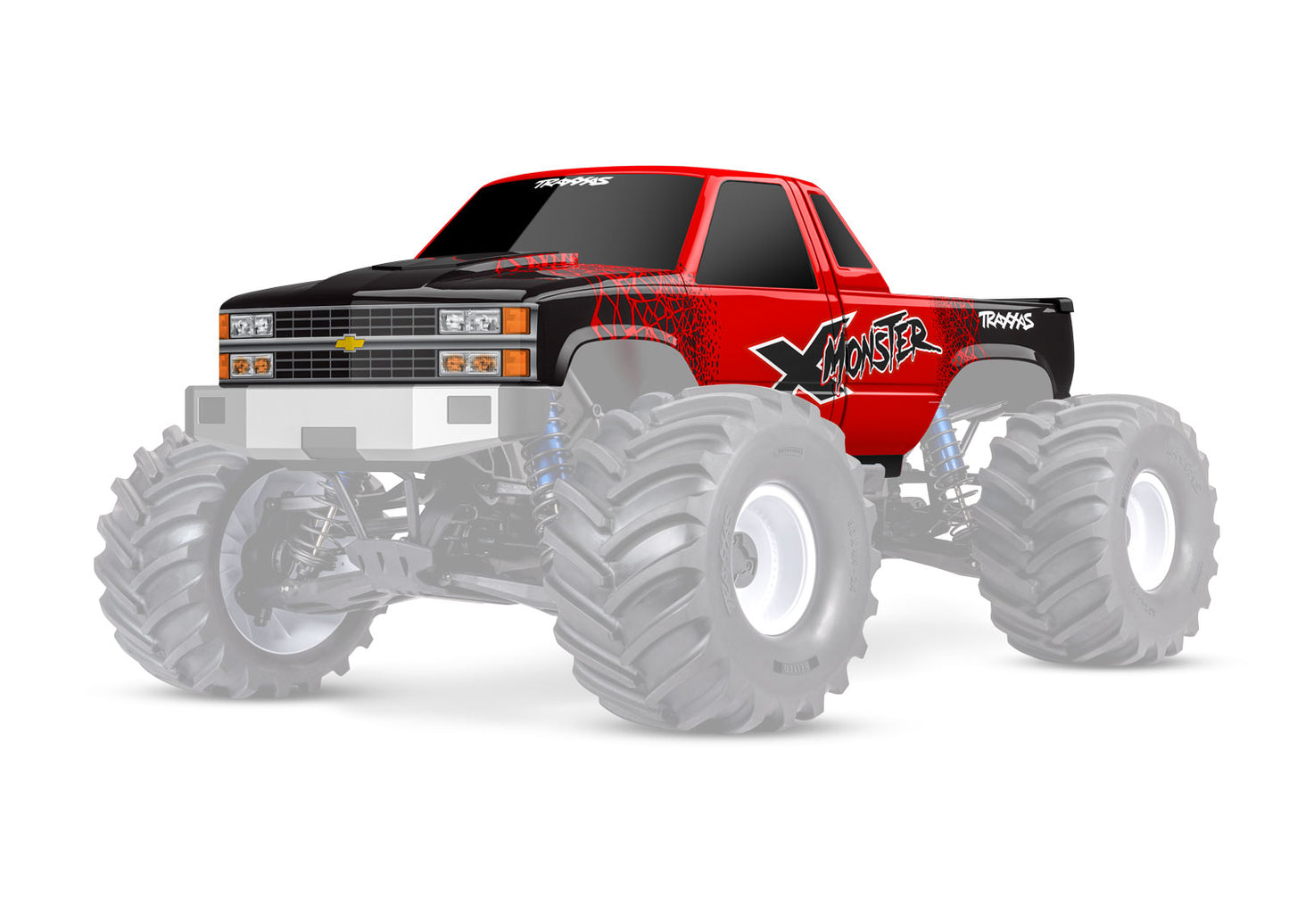 77036-4 X-Maxx MT Chassis ONLY (MUST ADD BODY CHOICE SEPARATE) | THE RC SHOP AT DRDANS