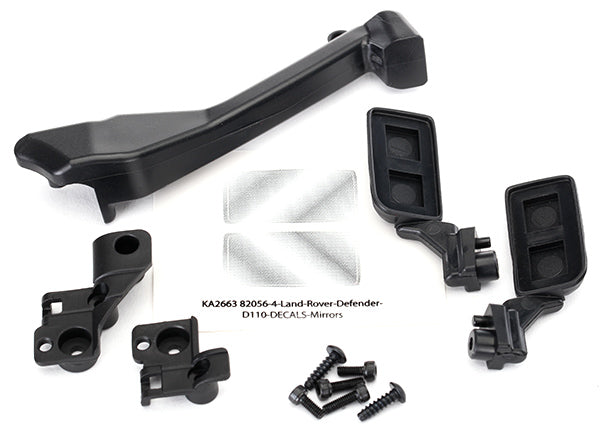 8020 TRX-4 Land Rover Defender Side Mirrors & Snorkel | The RC Shop at Dr Dans