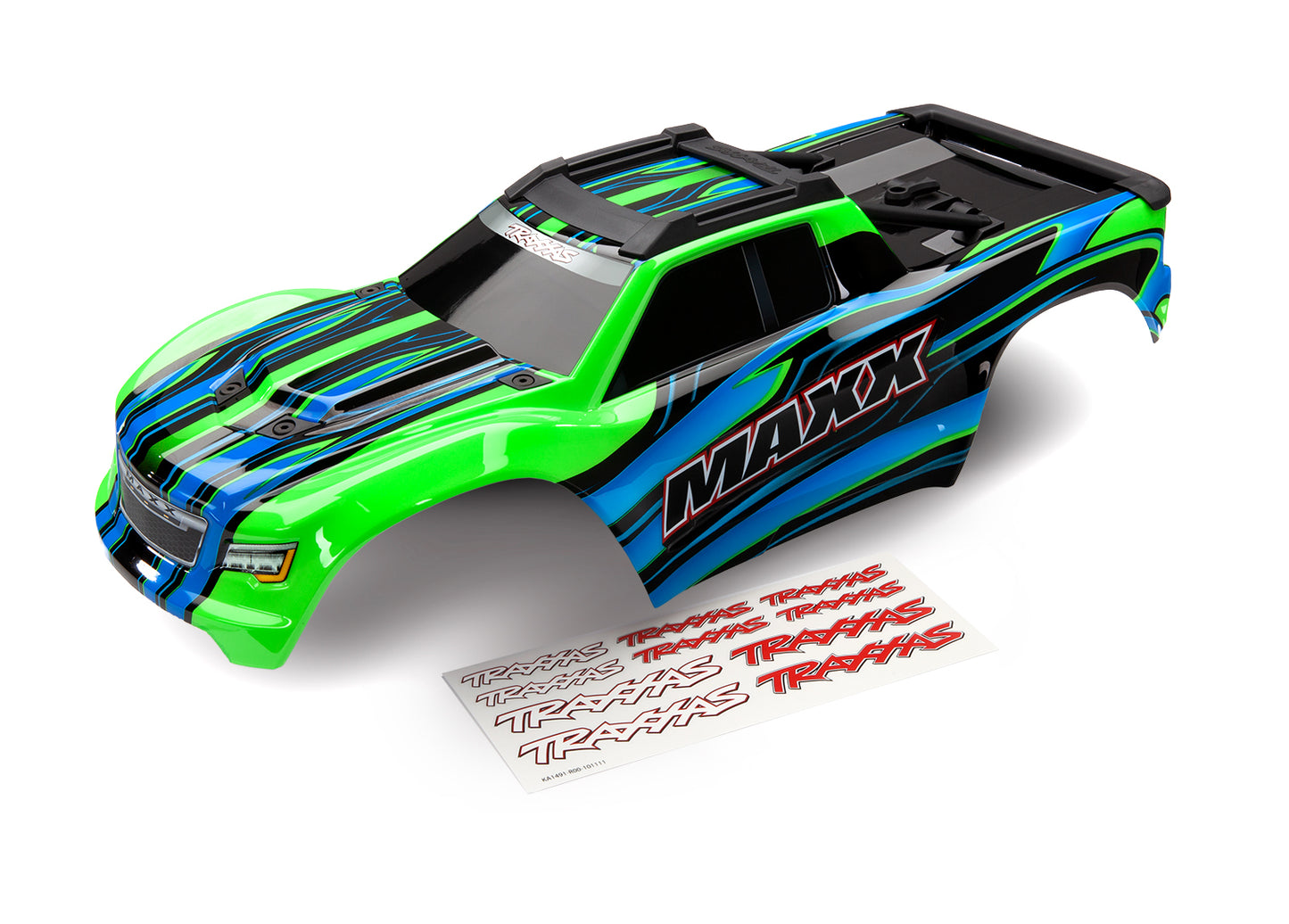 8911G Maxx Green Body |The RC Shop at Dr Dans