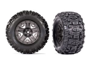 9072-GRAY T&W CHAR GRY 2.8 WHL/SLDGEHAMMER - THE RC SHOP DRDANS