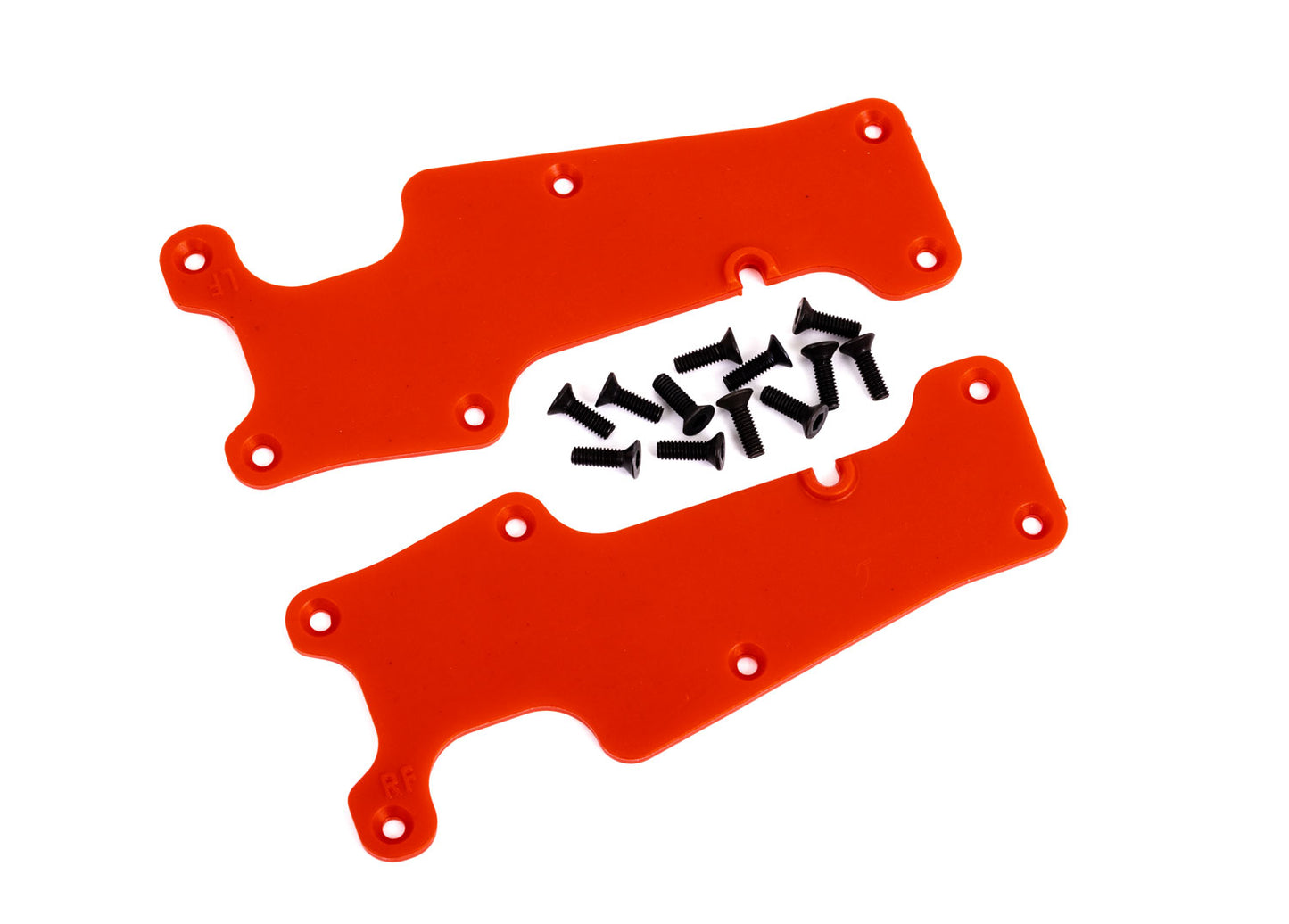 9633R SUSPENSION ARM COVER FRNT RED