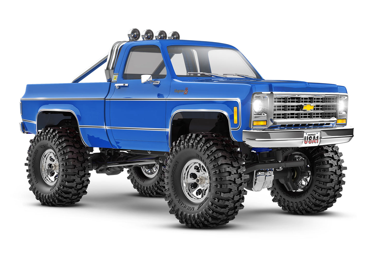 97064-1 BLK TRX-4M Chevrolet K10 High Trail Edition