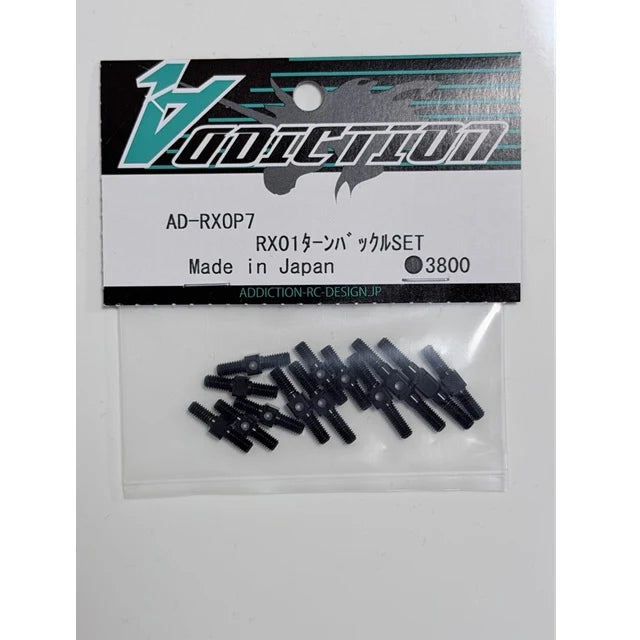 Addiction RC RX-01 Turnbuckle Set – AD-RXOP7