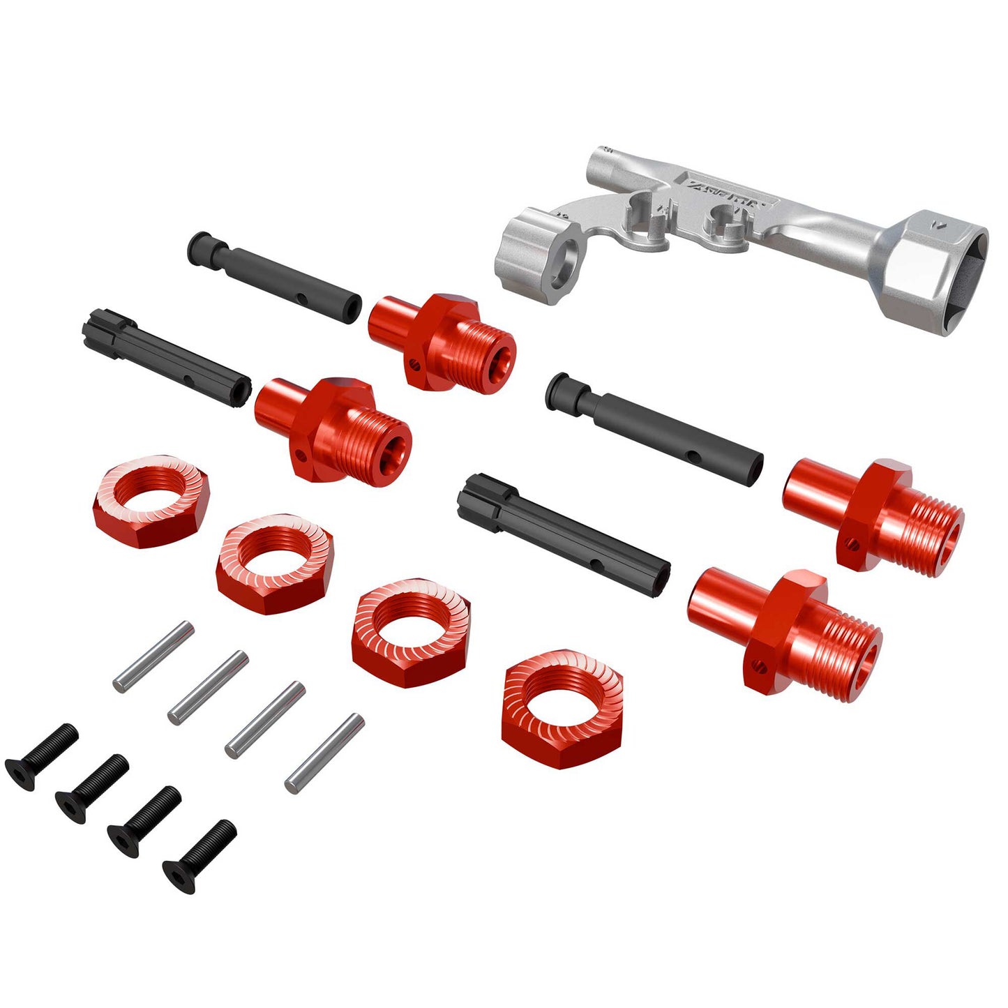 ARA-3150 17mm Wheel Hex Conversion for Threaded Axles (+10mm Offset) | The RC Shop at Dr Dans