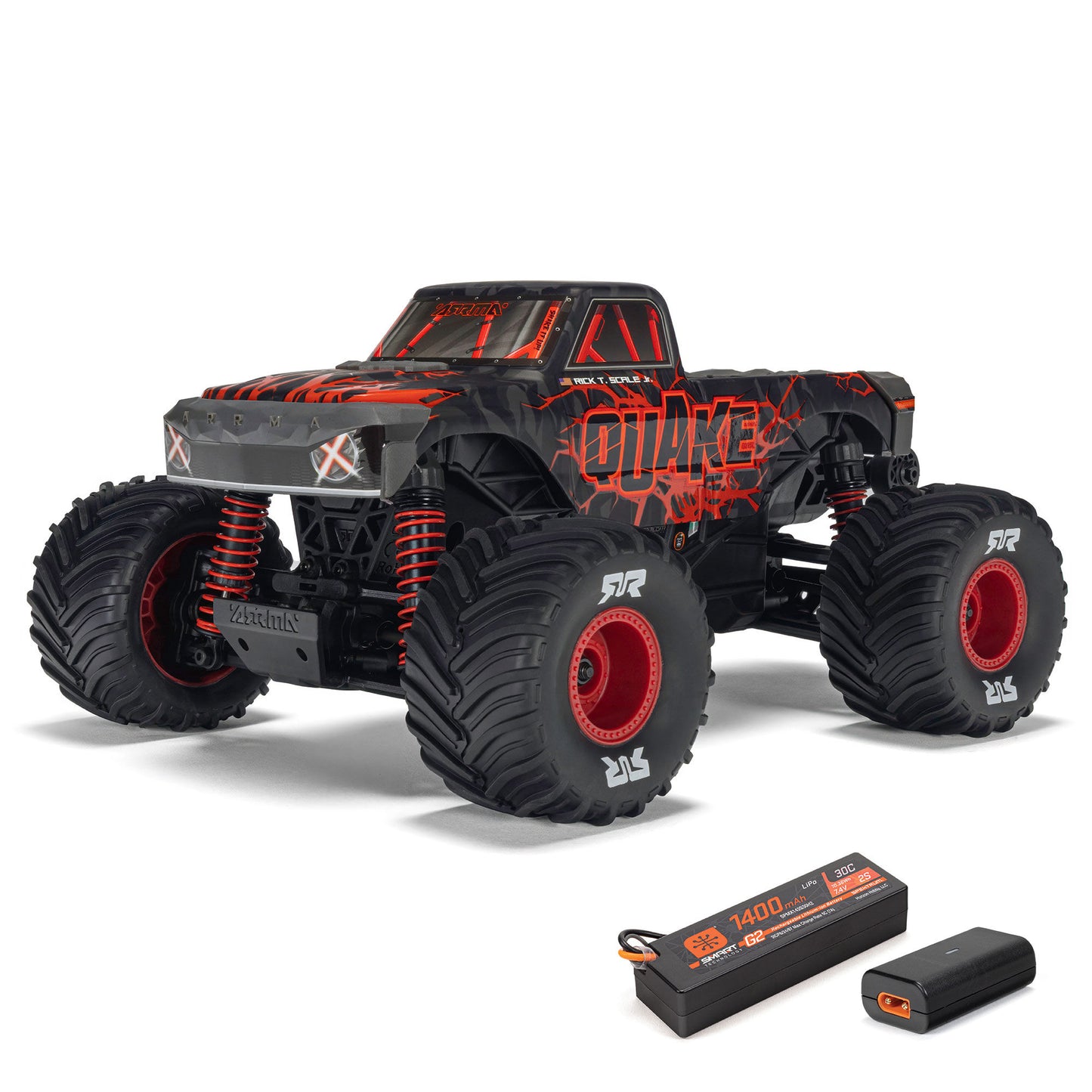 ARA2137T 1/16 QUAKE GROM 4X4 RTR Brushed Monster Truck (Battery & Charger Included)
