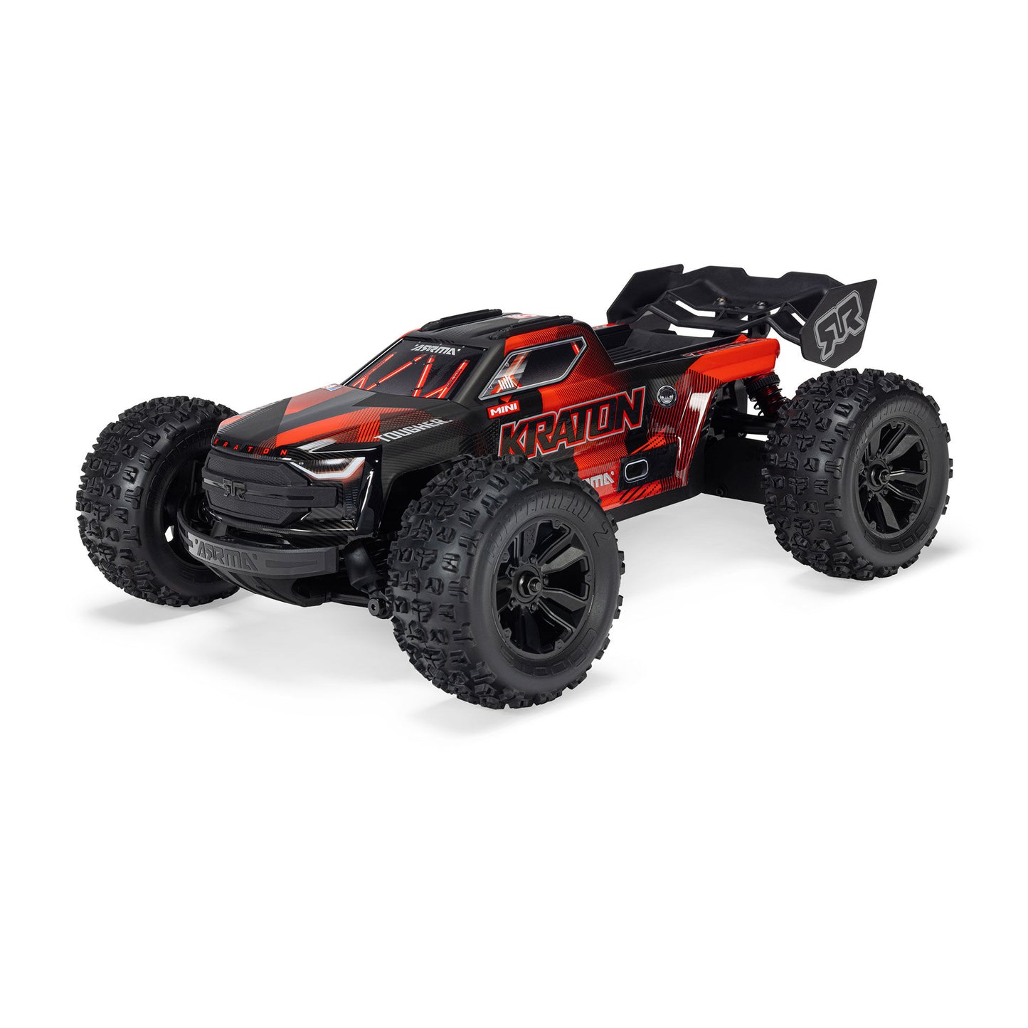 ARA2508T 1/16 MINI KRATON 3S DSC 4X4 RTR Brushless Speed Truck, Black/Red | The RC Shop at Dr Dans