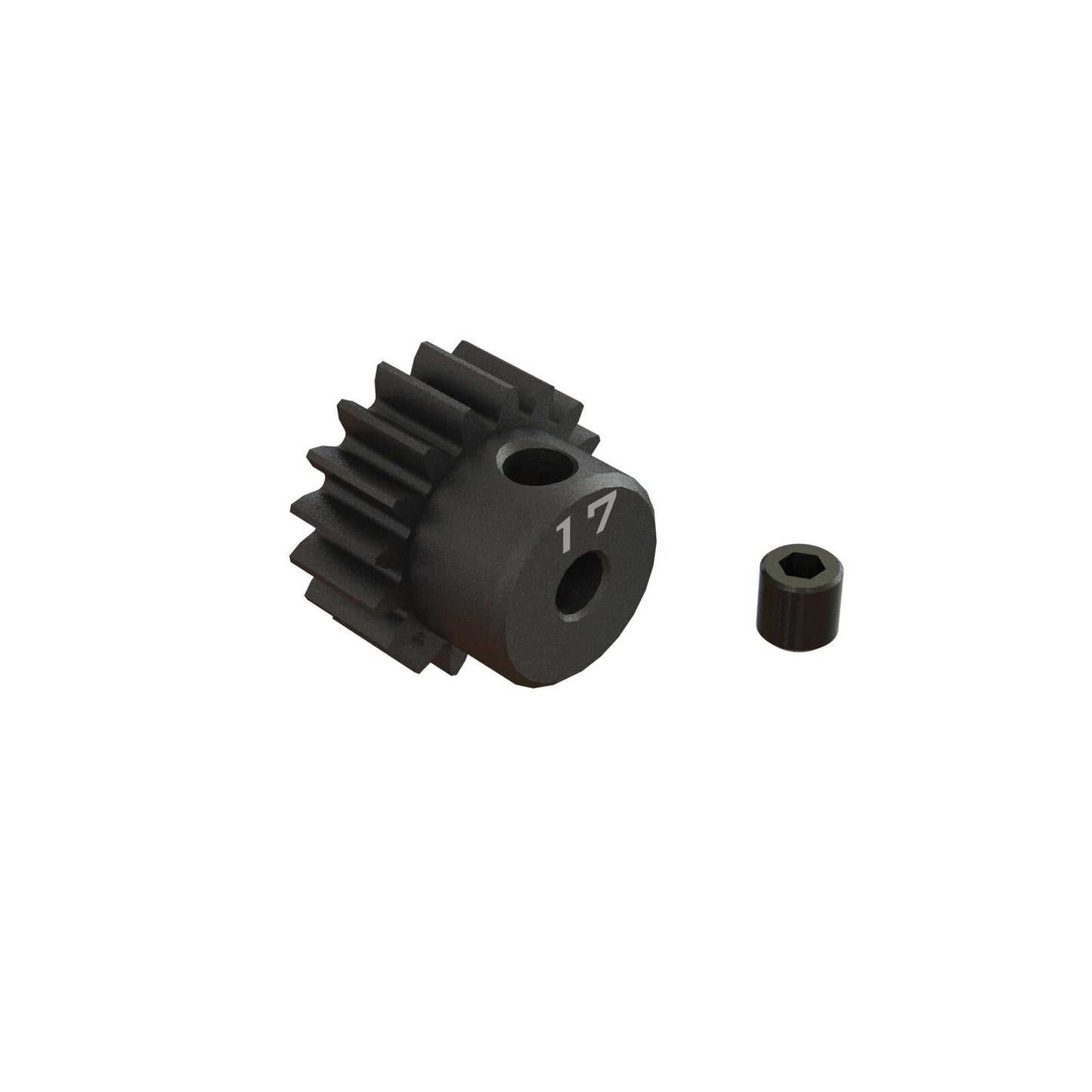 ARA311079 17T 0.8Mod 1/8" Bore CNC Steel Pinion Gear | The RC Shop at Dr Dans