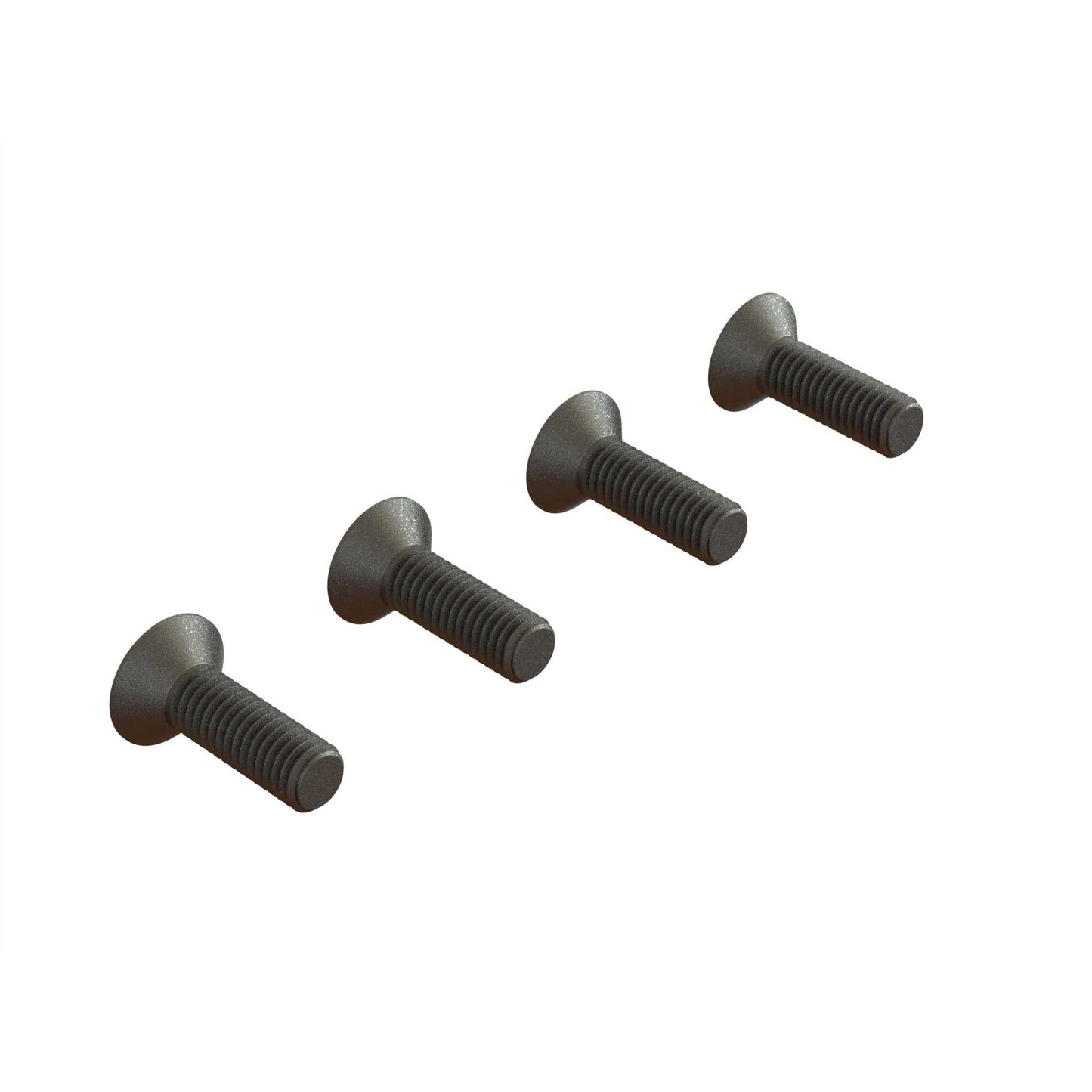 ARA722516 Flat Head Hex Machine Screw M5x16mm (4)