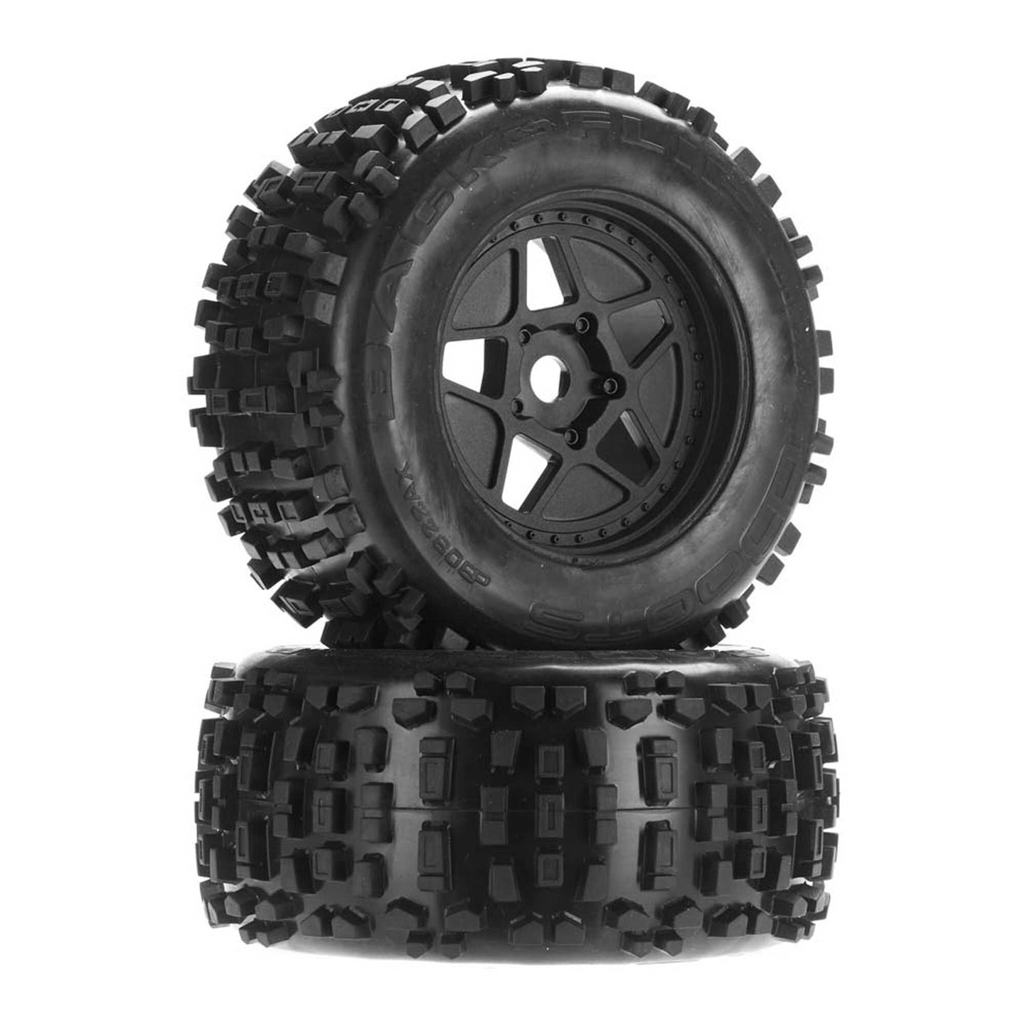 1/8 dBoots Backflip Monster Truck 6S Front/Rear 3.8 Pre-Mounted Tires, 17mm Hex (2) |The RC Shop at Dr Dans