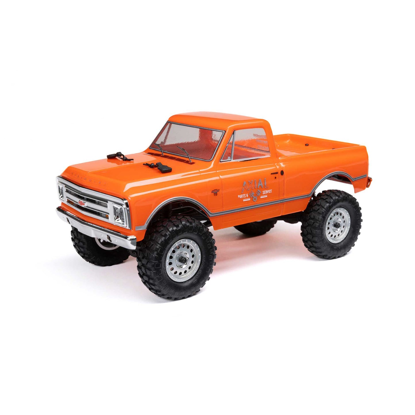 AXI00001V2T4 1/24 SCX24 1967 Chevrolet C10 4WD Truck RTR, Black