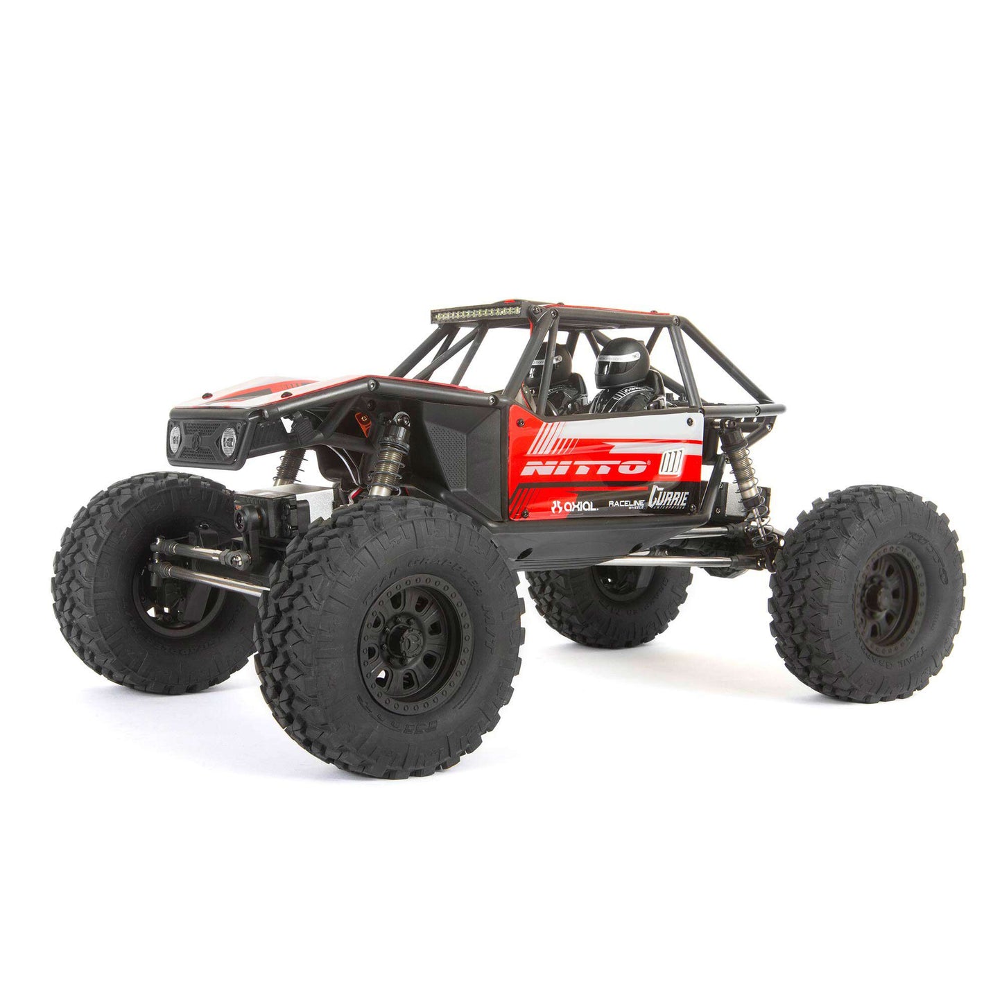 AXI03022BT2 1/10 UTB10 Capra 1.9 Unlimited Trail Buggy Nitto 4X4 RTR Brush Rock Crawler, Black