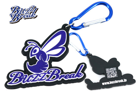 BuzzBreak Rubber Keychain Type-B Buzz Bee by WELD OVERDOSE – BB-KE-007