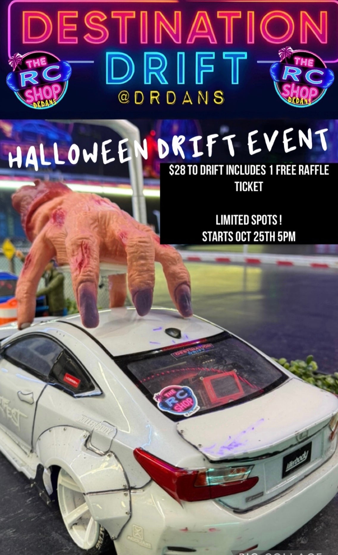 HALLOWEEN DRIFT EVENT OCT 25TH
