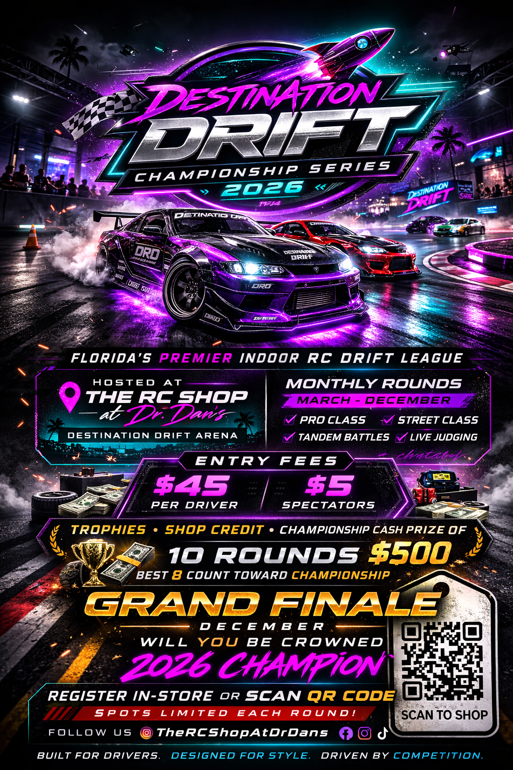 DESTINATION DRIFT COMPETITION ENTRY