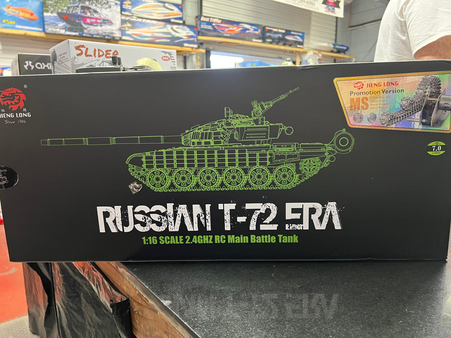 HEN3939 RUSSIAN T-72 PRO WITH 7.0 ELECTRONICS