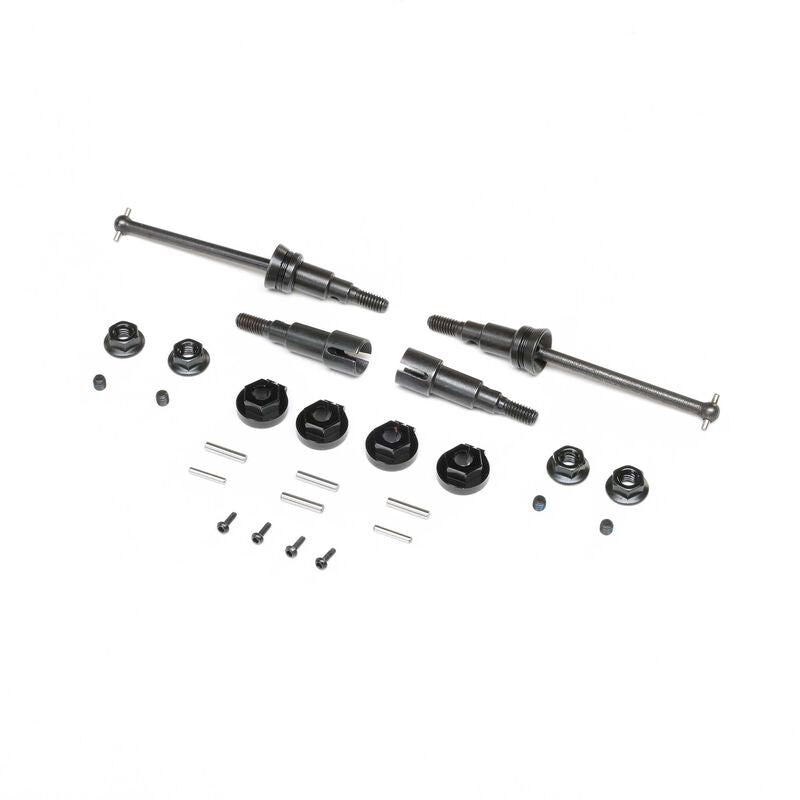 LOS-1929 Metal Axle & Hex Set: GROM