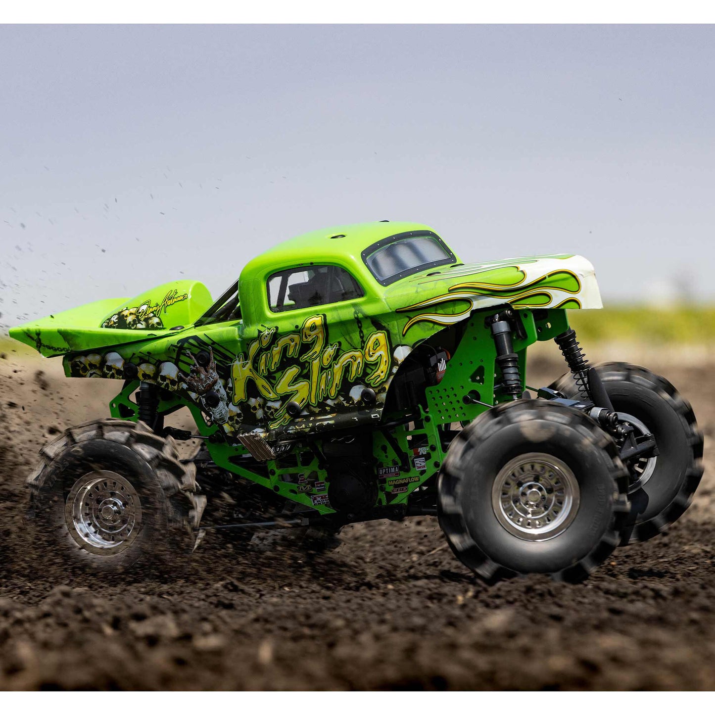 LOS04024T1 LMT King Sling Brushless, RTR: 4WD Solid Axle Mega