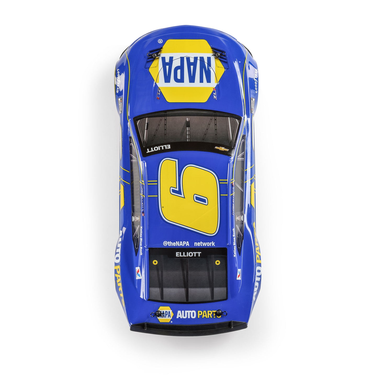 PRE ORDER ONLY FOR MID MAY LOS1122509 1/12 NASCAR RC Racecar Chase Elliot No. 9 2025 NAPA Chevrolet Camaro ZL1 2S AWD Brushed On-Road (Battery & Charger Included), Blue