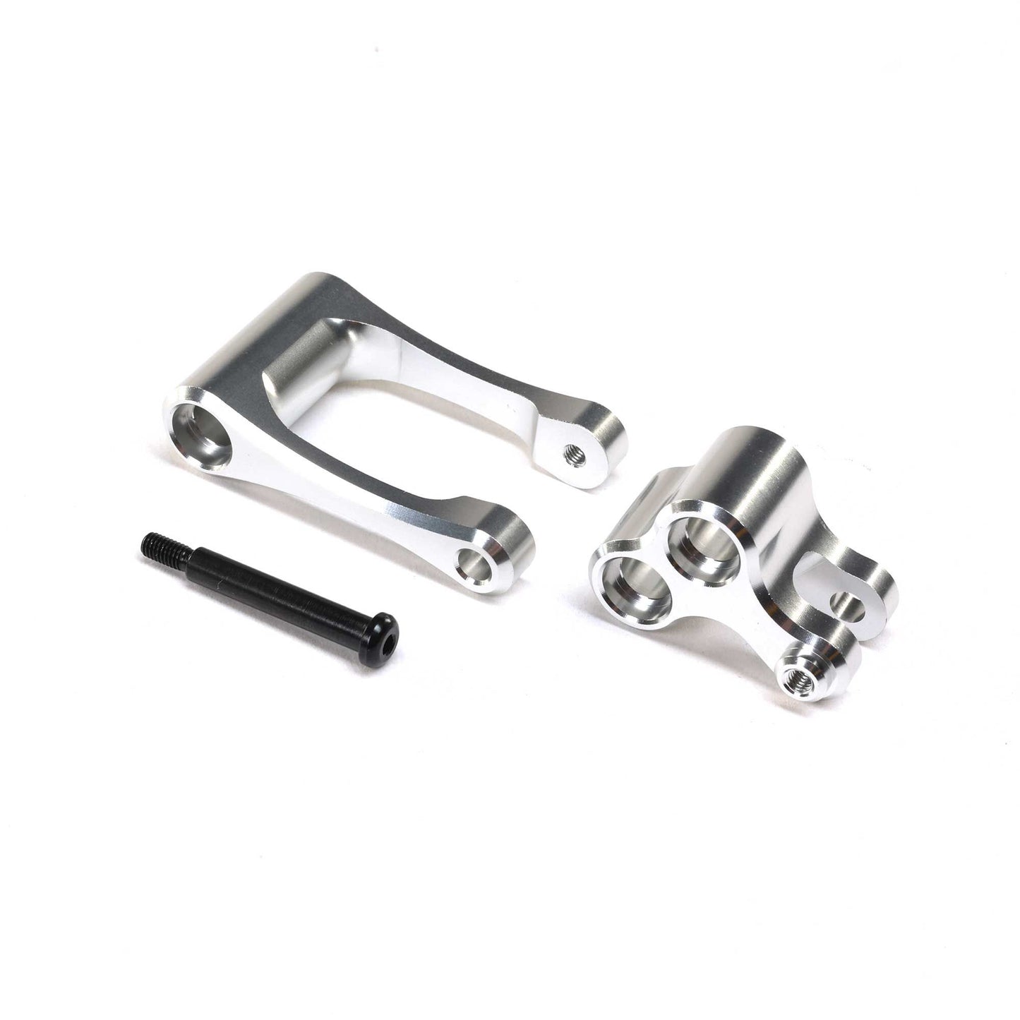 LOS364001 Aluminum Knuckle & Pull Rod, Silver: PM-MX