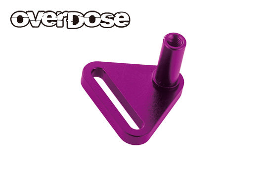 OVERDOSE Idler Gear Mount for High-Mount Motor Kits – Purple / Red / Black