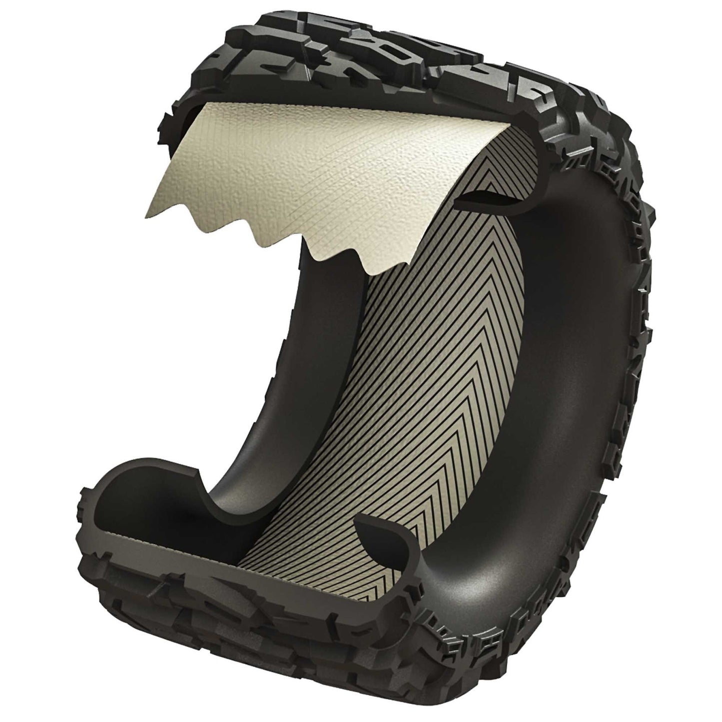 PRO1016810 Trencher HP 2.8 BELTED Tires MTD Raid 6x30 WhlsF/R