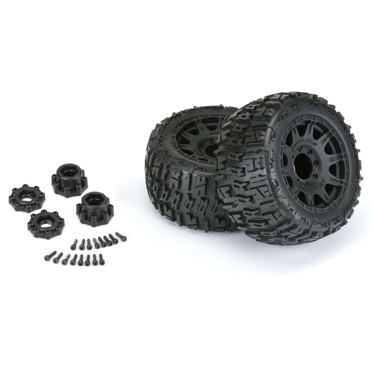 PRO1017510 Trencher LP 3.8" MTD Raid 8x32 Wheels 17mm F/R | The RC Shop at Dr Dans