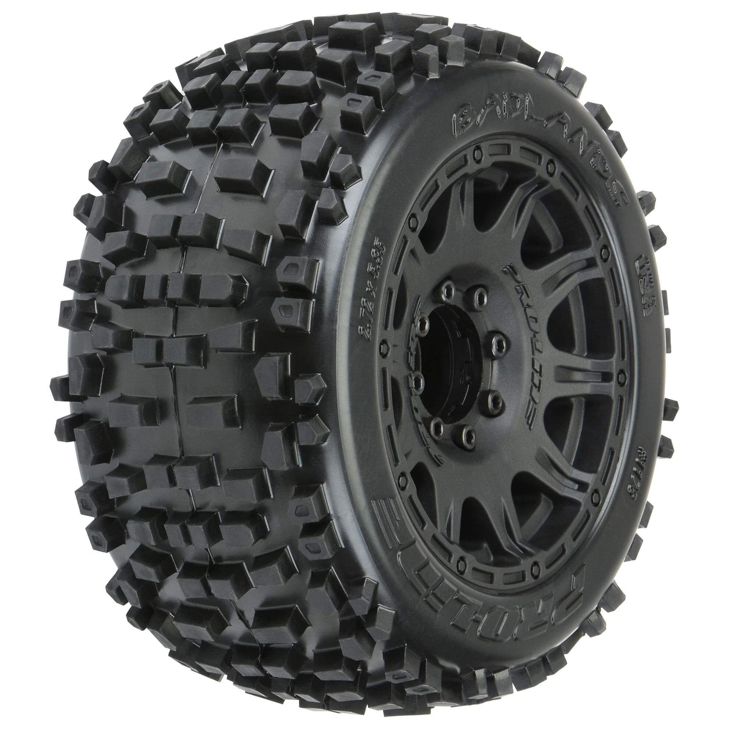 PRO117810 Badlands 3.8 MTD Raid 8x32 Wheels 17mm MT F/R | The RC Shop at Dr Dans