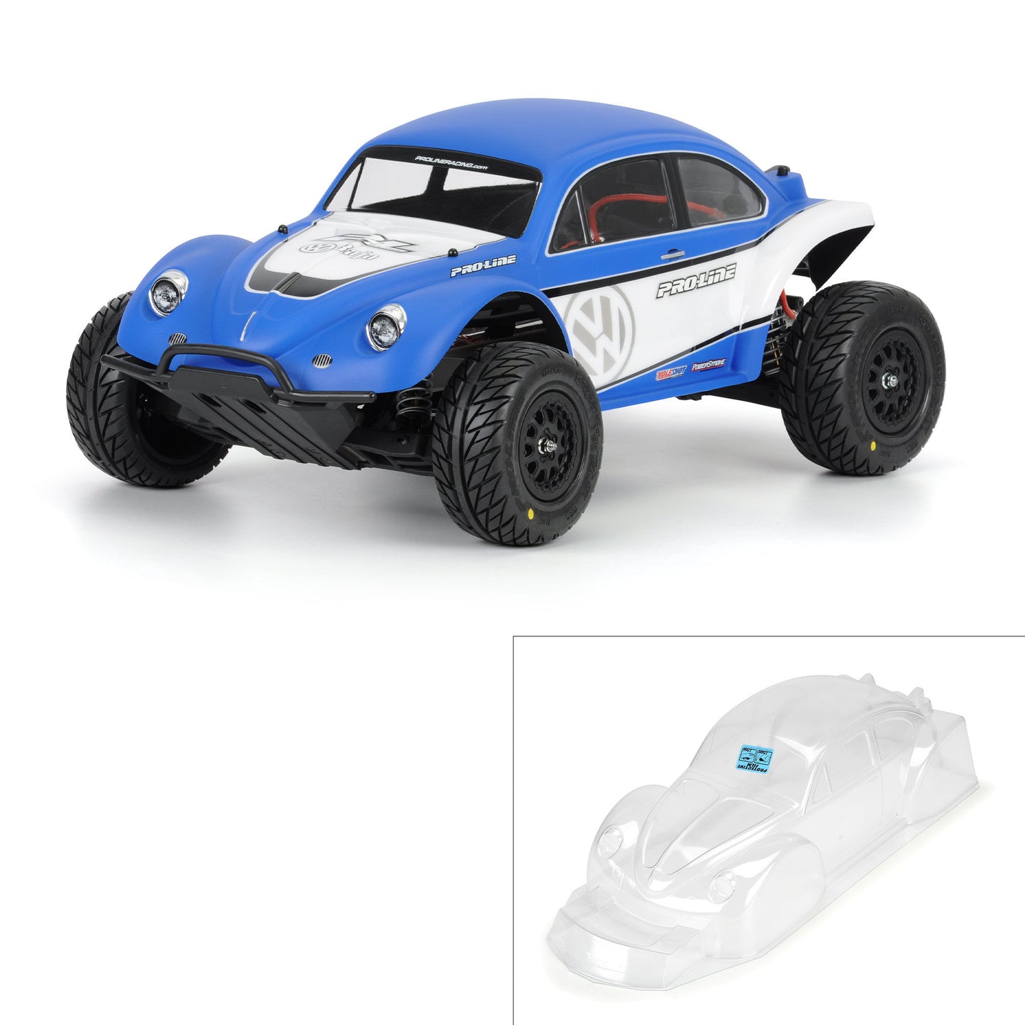 PRO323863 1/10 VW Full Fender Baja Bug Clear Body: Short Course | The RC Shop at Dr Dans