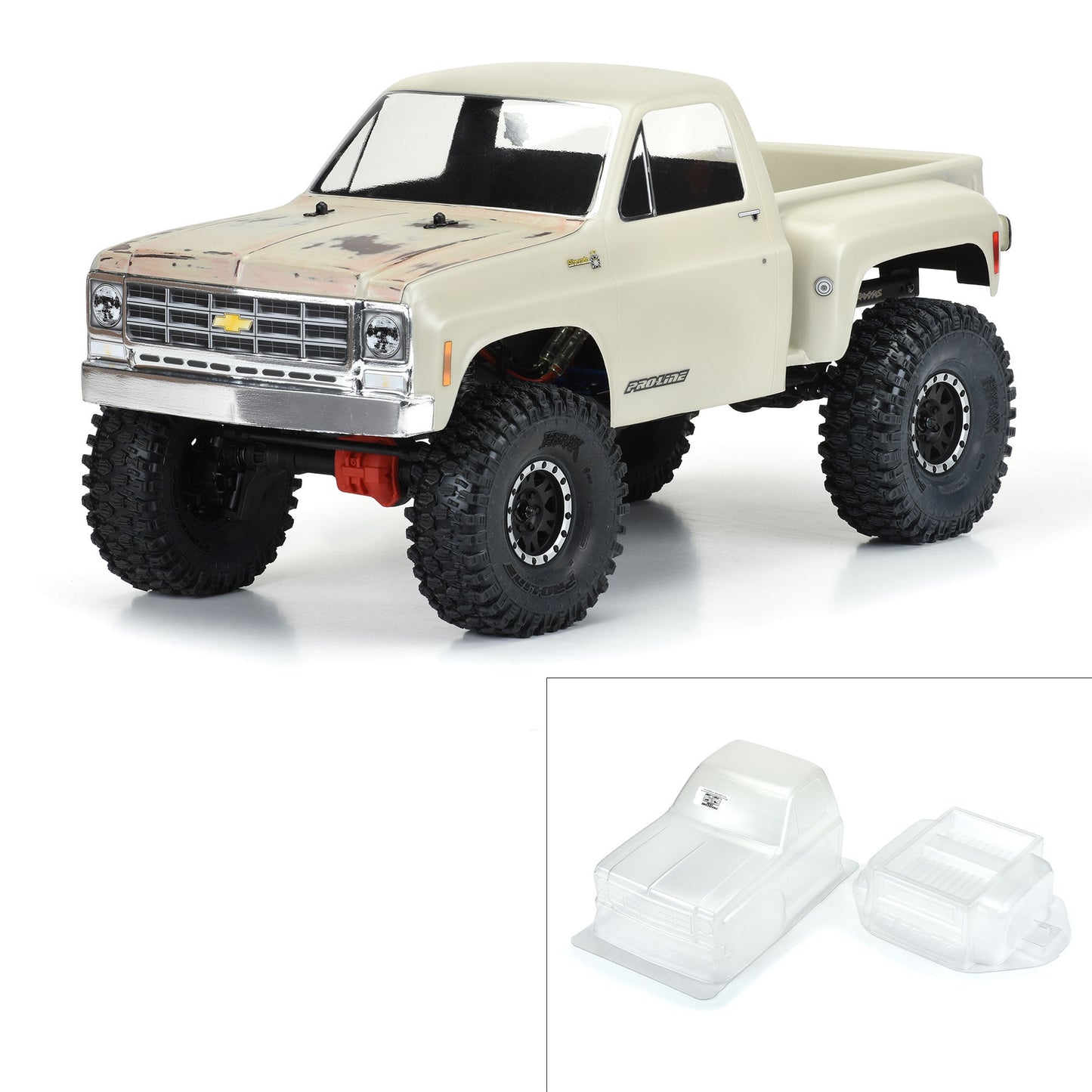 PRO352200 1/10 1978 Chevy K-10 Clear Body 12.3" (313mm) Wheelbase Crawlers | The RC Shop at Dr Dans