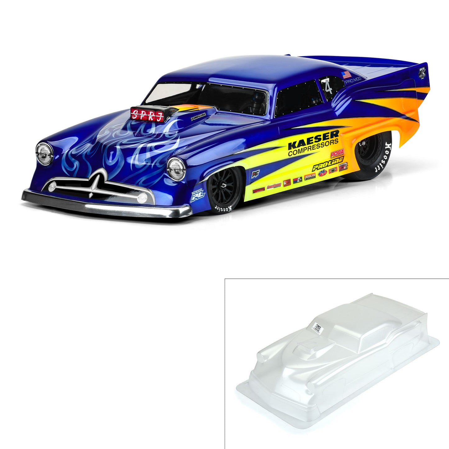 PRO352300 1/10 Super J Pro-Mod Clear Body: Drag Car | The RC Shop at Dr Dans