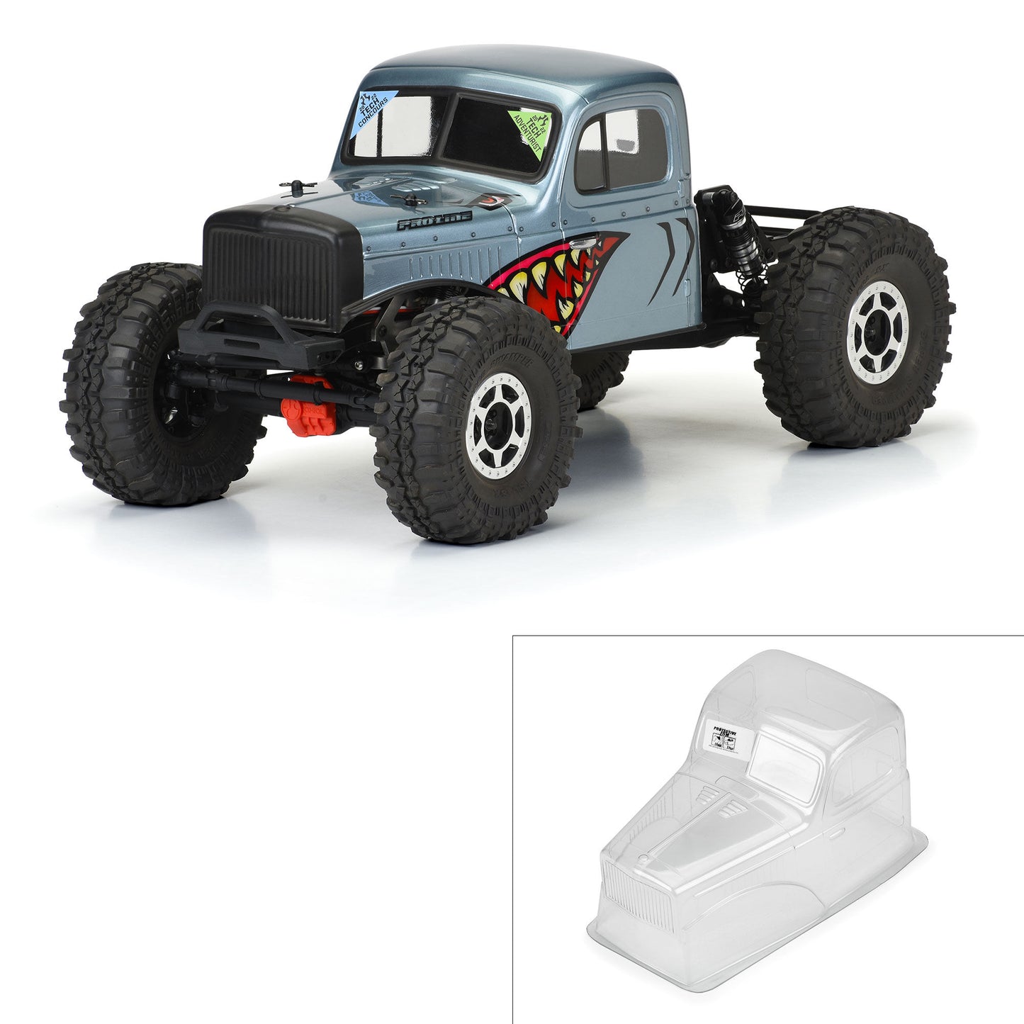 PRO360600 1/10 Comp Wagon Cab-Only Clear Body 12.3" (313mm) Wheelbase Crawlers | The RC Shop at Dr Dans