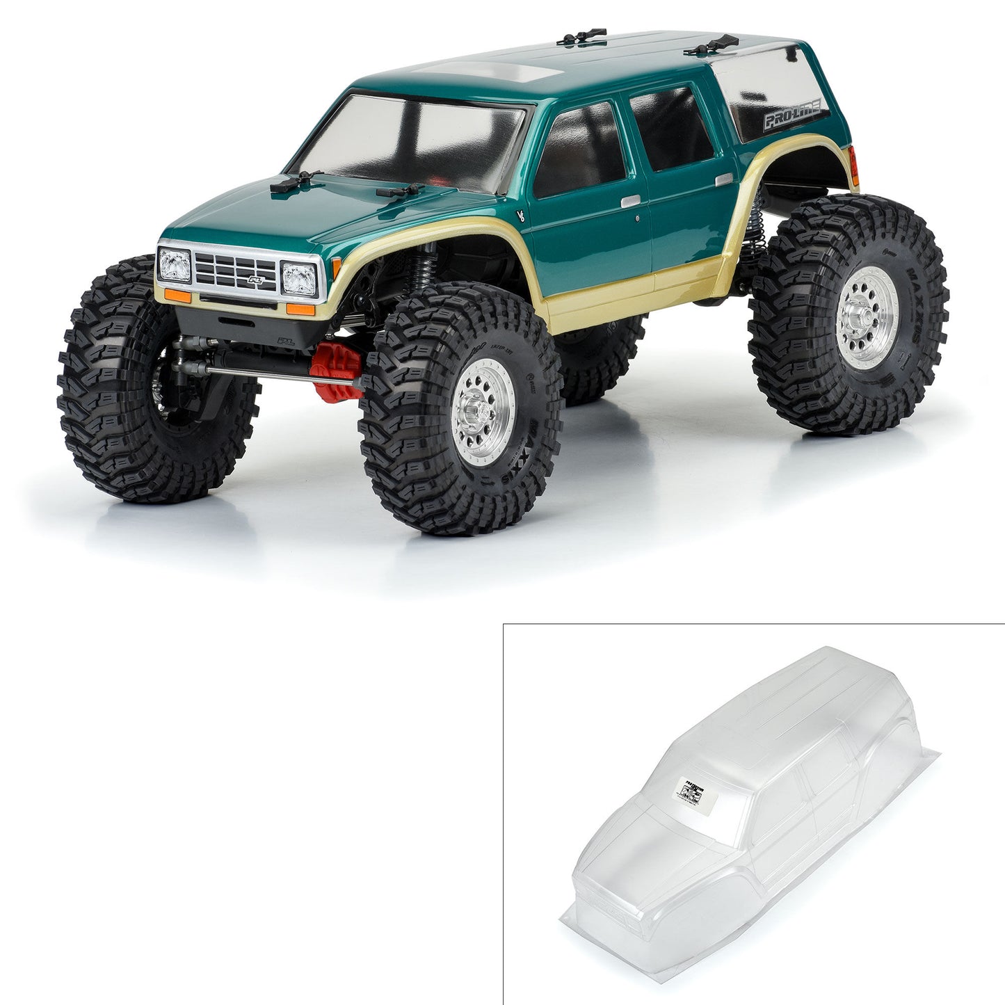 PRO362500 Coyote Grande Clear Body for 12.3" (313mm) Wheelbase Scale Crawlers