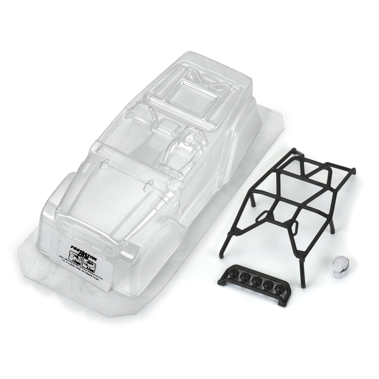 PRO366300 1979 Toyota Land Cruiser FJ40 Clear Body with Trail Cage for Axial SCX24