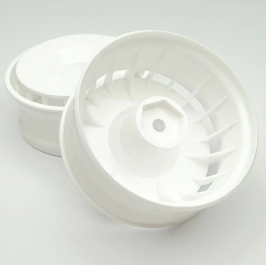 RW-GA18W4 Reve D Drift Wheel "GA18" (White Offset4 2Pcs.) | The RC Shop at Dr Dans
