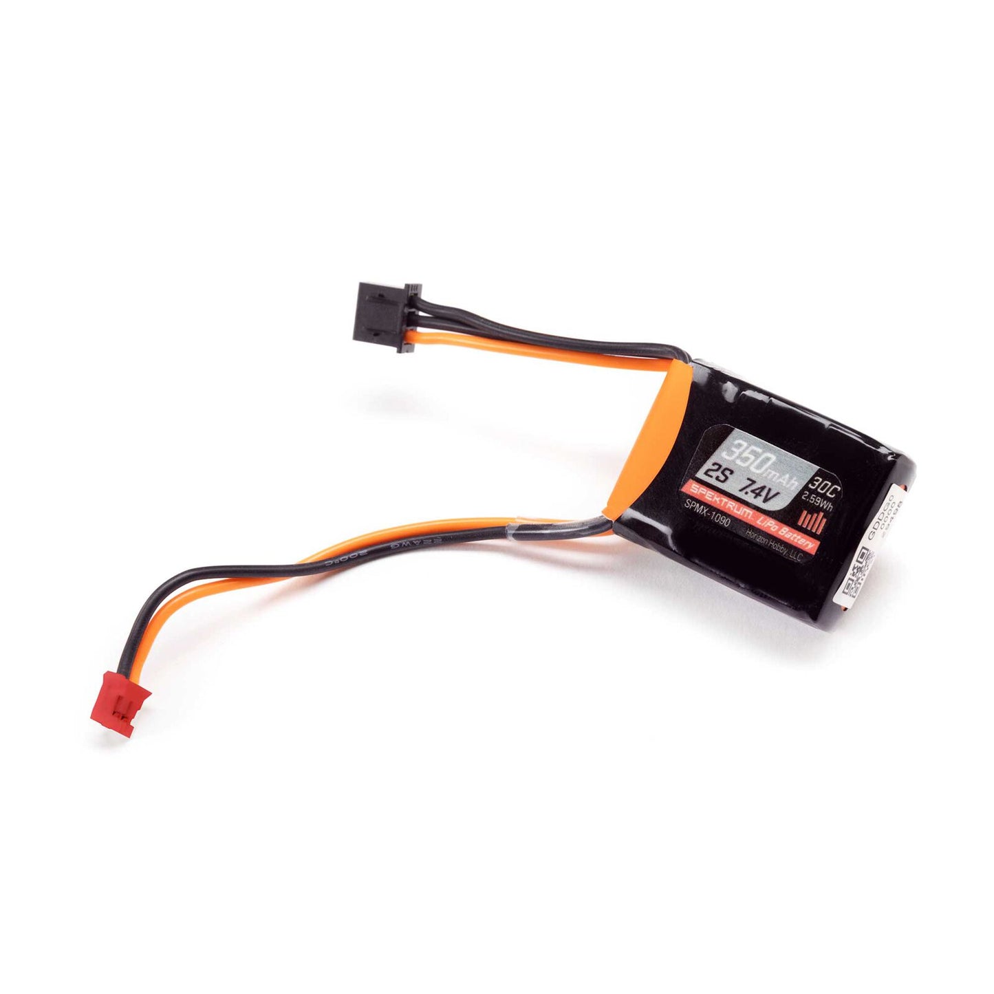 SPMX-1090 7.4V 350mAh 2S 30C LiPo Battery: PH2.0 | The RC Shop at Dr Dans