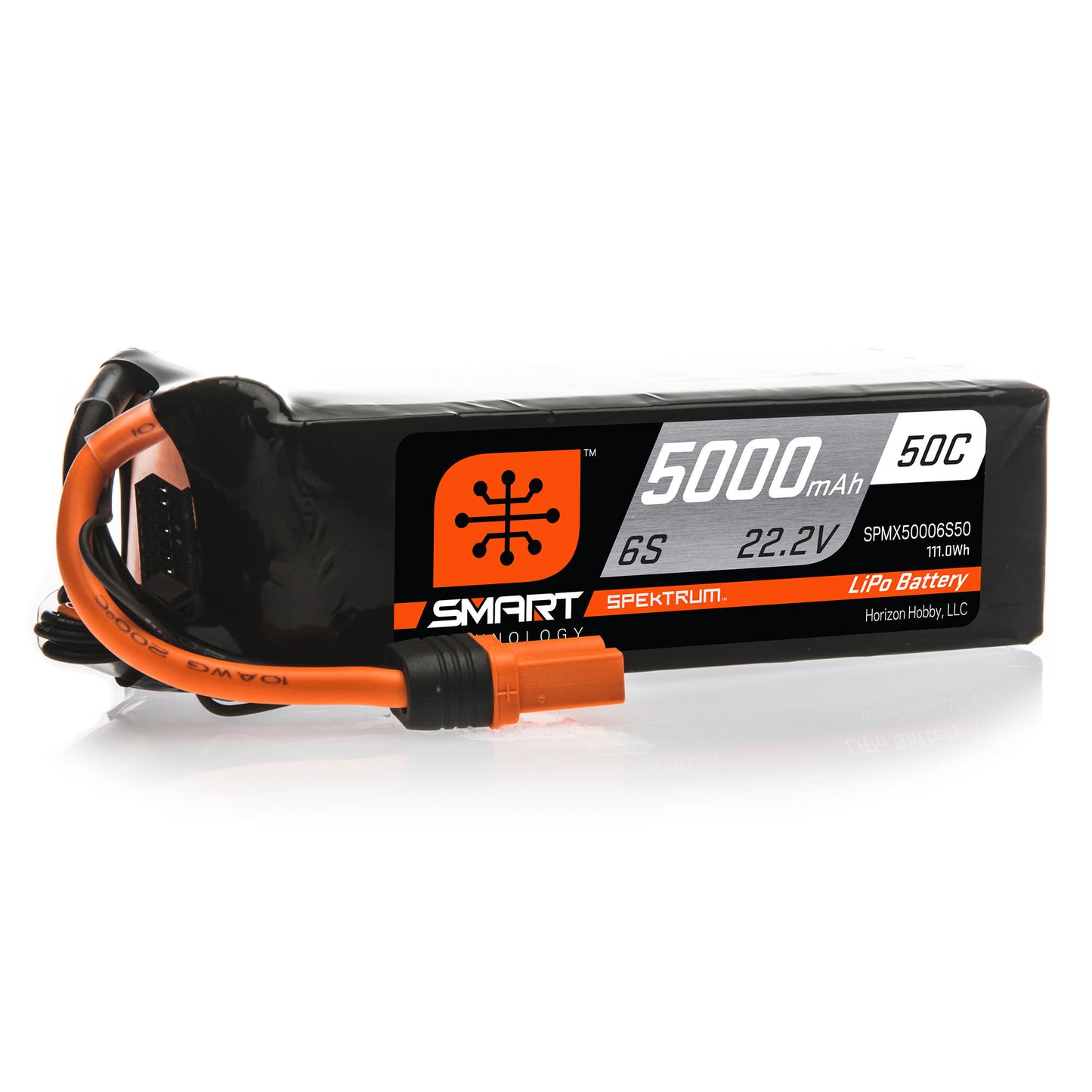 SPMX50006S50 5000mAh 6S 22.2V 50C Smart LiPo Battery; IC5 | The RC Shop at Dr Dans