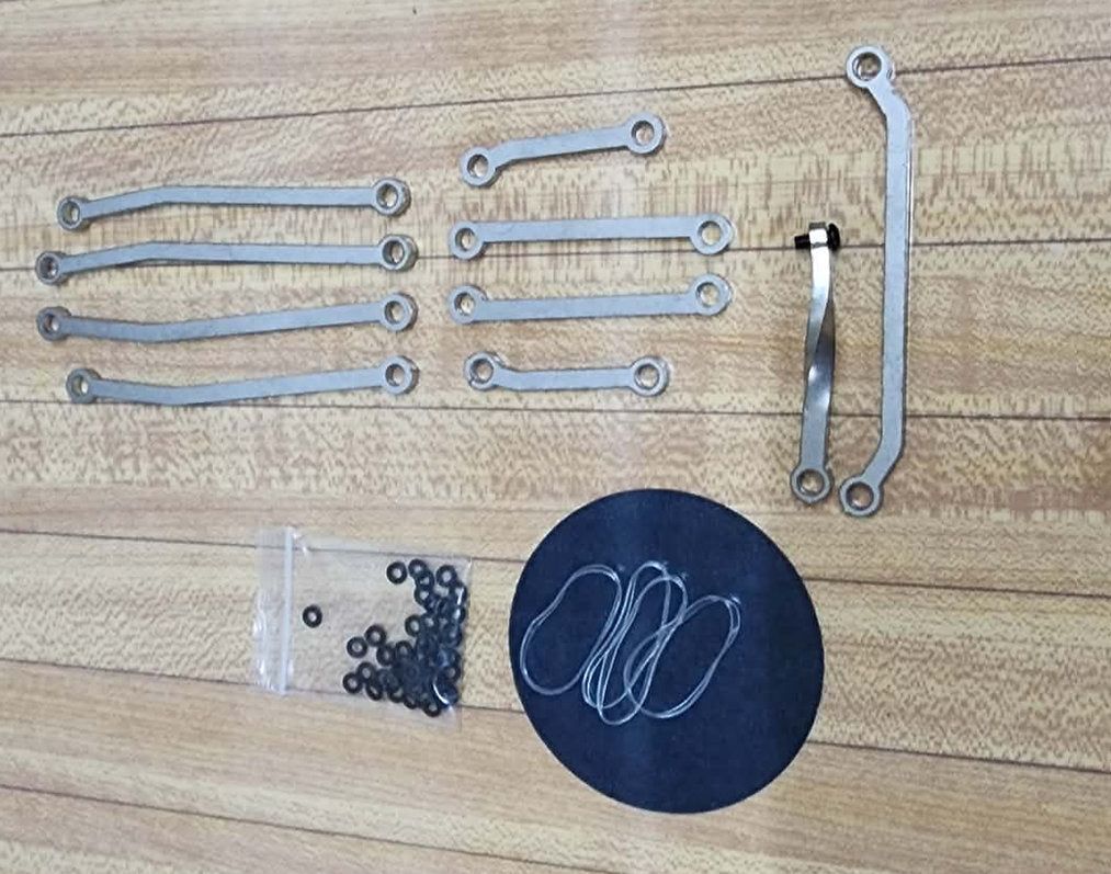 SRC-RCA-SL-HD HEAVY DUTY +10mm Apex 18 Stainless Link Set | The RC Shop at Dr Dans