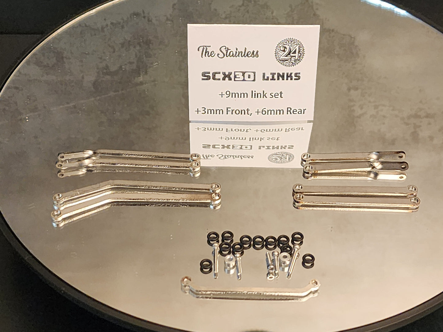 SRC-S30-LNK-STK SCX30 Full Stock Set w/Drag Link Stainless Links | The RC Shop at Dr Dans