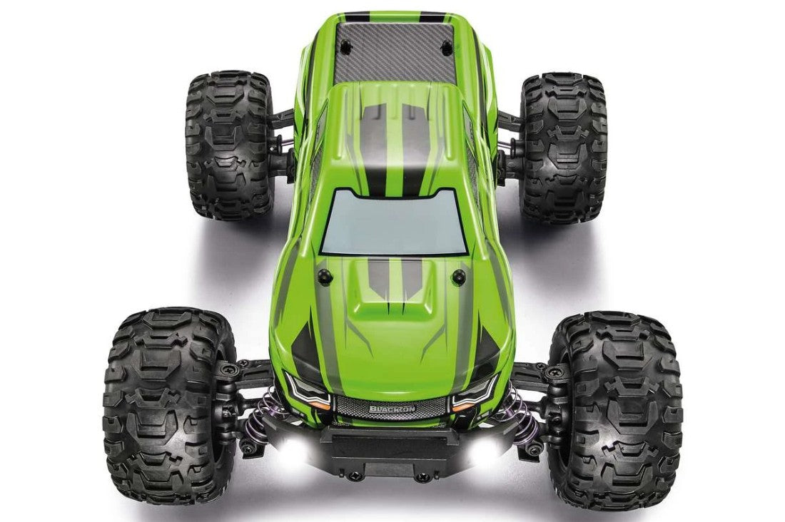 BZN540200 BlackZon Slyder MT Turbo 1/16 4WD RTR 2S Brushless - Green